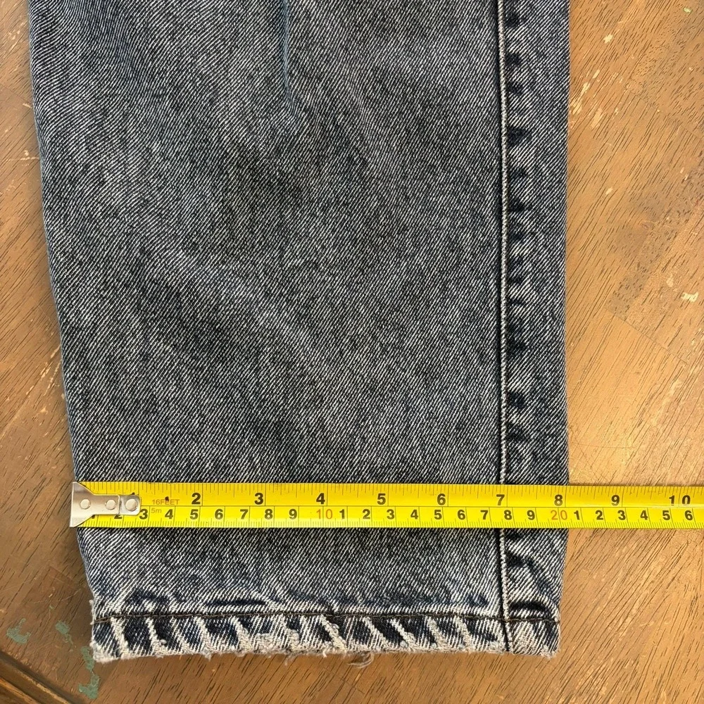 Vintage Levi's Silvertab Jeans Mens 38x32 Acid Stone Wash Fade Grunge Baggy